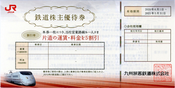 JR九州株主優待券（２枚セット）送料無料
